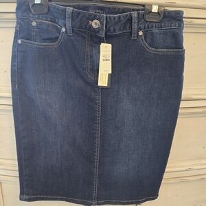 Talbots Denim Skirt